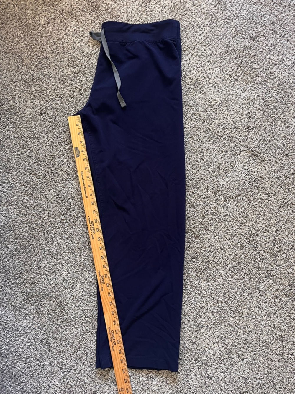 FIGS Scrubs Women’s Casma Top Size Large Livingston Pants Size Large Petite Navy - Picture 16 of 16